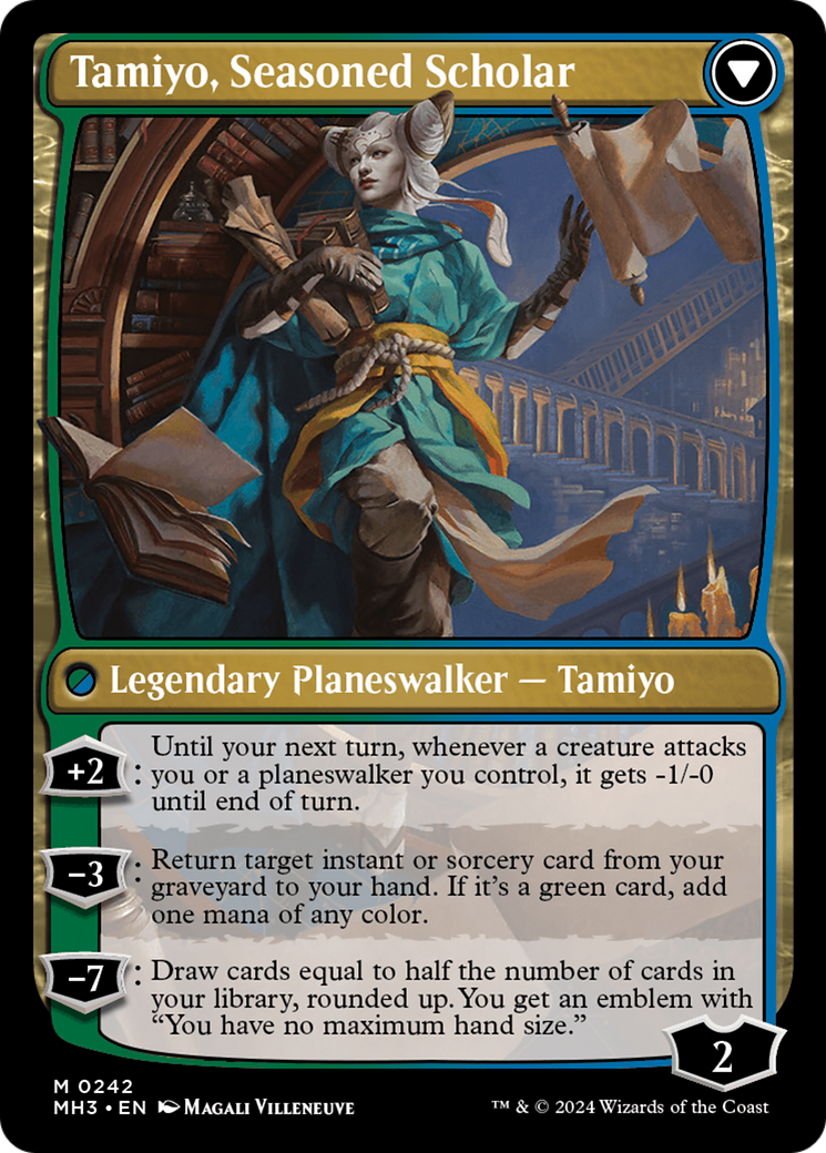 Tamiyo, Inquisitive Student // Tamiyo, Seasoned Scholar [Modern Horizons 3] | Devastation Store