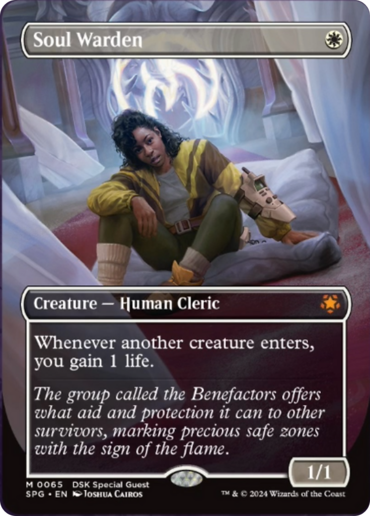 Soul Warden (Borderless) [Duskmourn: House of Horror Special Guests] | Devastation Store