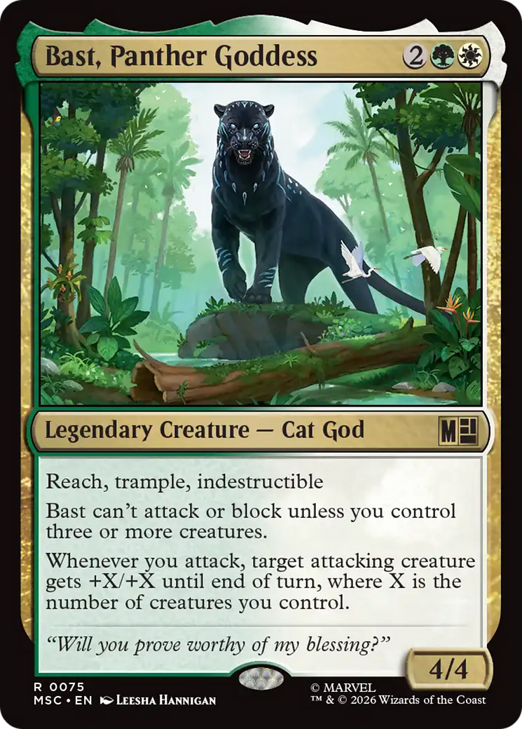 Bast, Panther Goddess [Marvel Super Heroes Commander] | Devastation Store