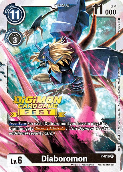 Diaboromon [P-016] (Digimon Card Game Fest 2022) [Promotional Cards] | Devastation Store