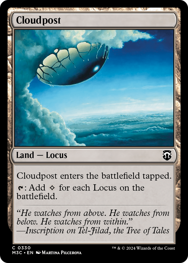 Cloudpost (Ripple Foil) [Modern Horizons 3 Commander] | Devastation Store