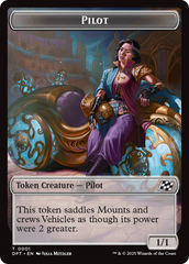 Zombie (0003) // Pilot Double-Sided Token [Aetherdrift Tokens] | Devastation Store