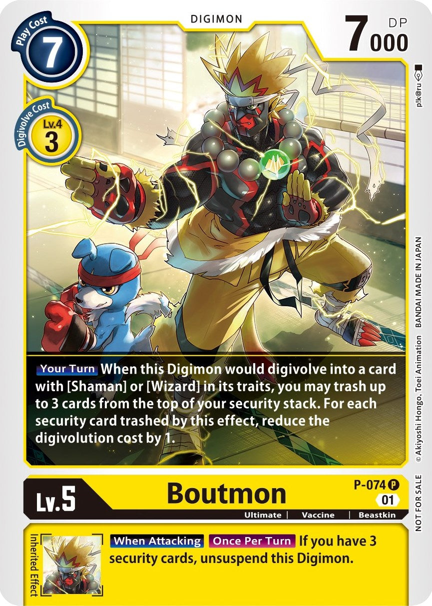 Boutmon [P-074] (Update Pack) [Promotional Cards] | Devastation Store