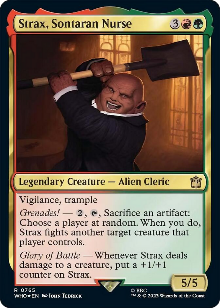 Strax, Sontaran Nurse (Surge Foil) [Doctor Who] | Devastation Store