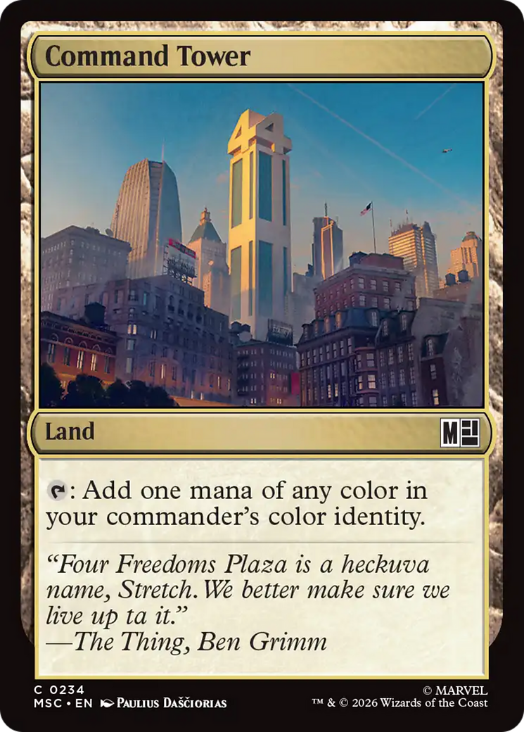 Command Tower (0234) [Marvel Super Heroes Commander] | Devastation Store