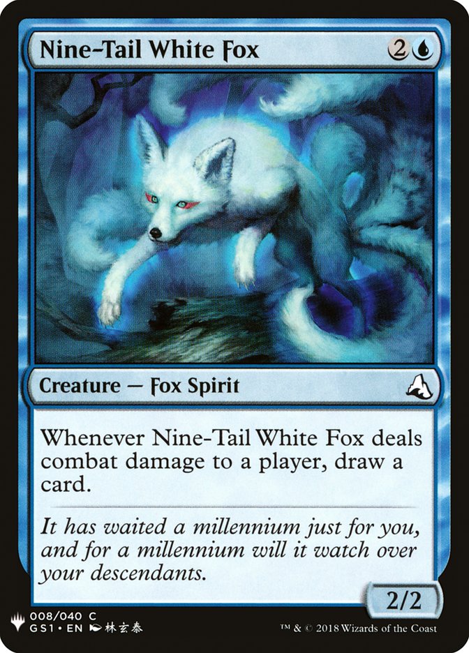 Nine-Tail White Fox [Mystery Booster] | Devastation Store