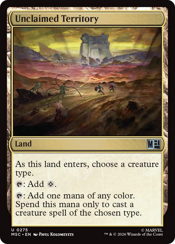 Unclaimed Territory [Marvel Super Heroes Commander] | Devastation Store