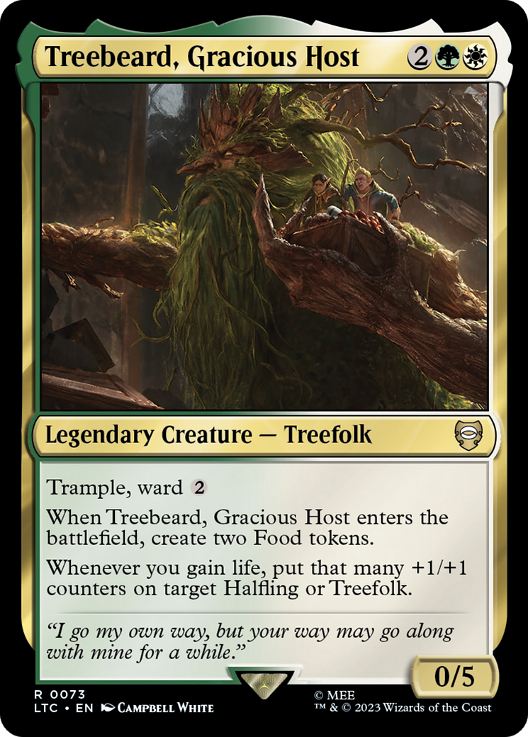 Treebeard, Gracious Host [The Lord of the Rings: Tales of Middle-Earth Commander] | Devastation Store