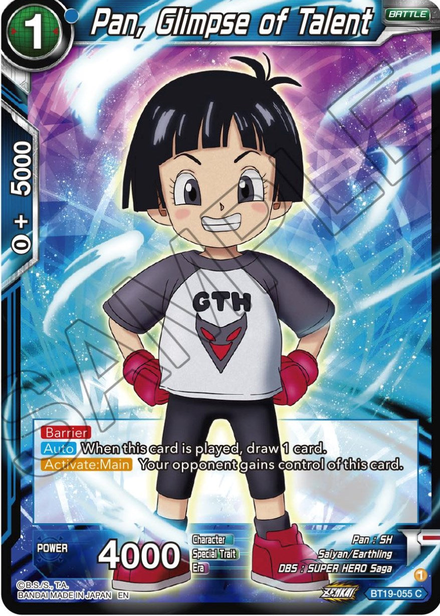 Pan, Glimpse of Talent (BT19-055) [Fighter's Ambition] | Devastation Store