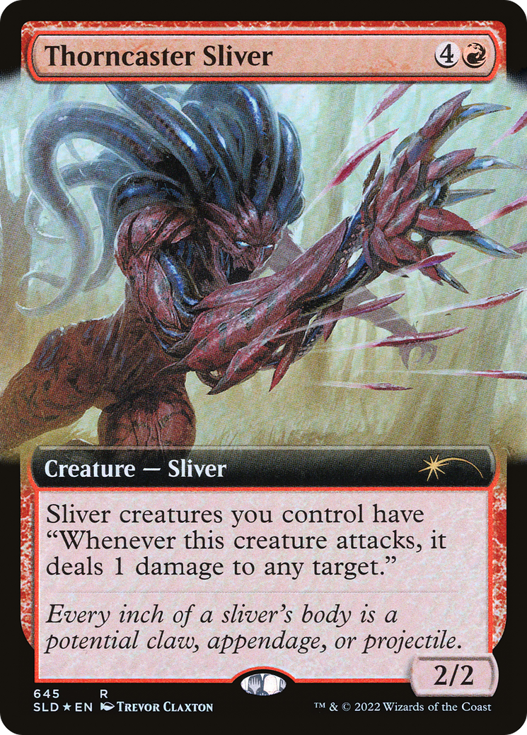 Thorncaster Sliver (Extended Art) [Secret Lair Drop Series] | Devastation Store