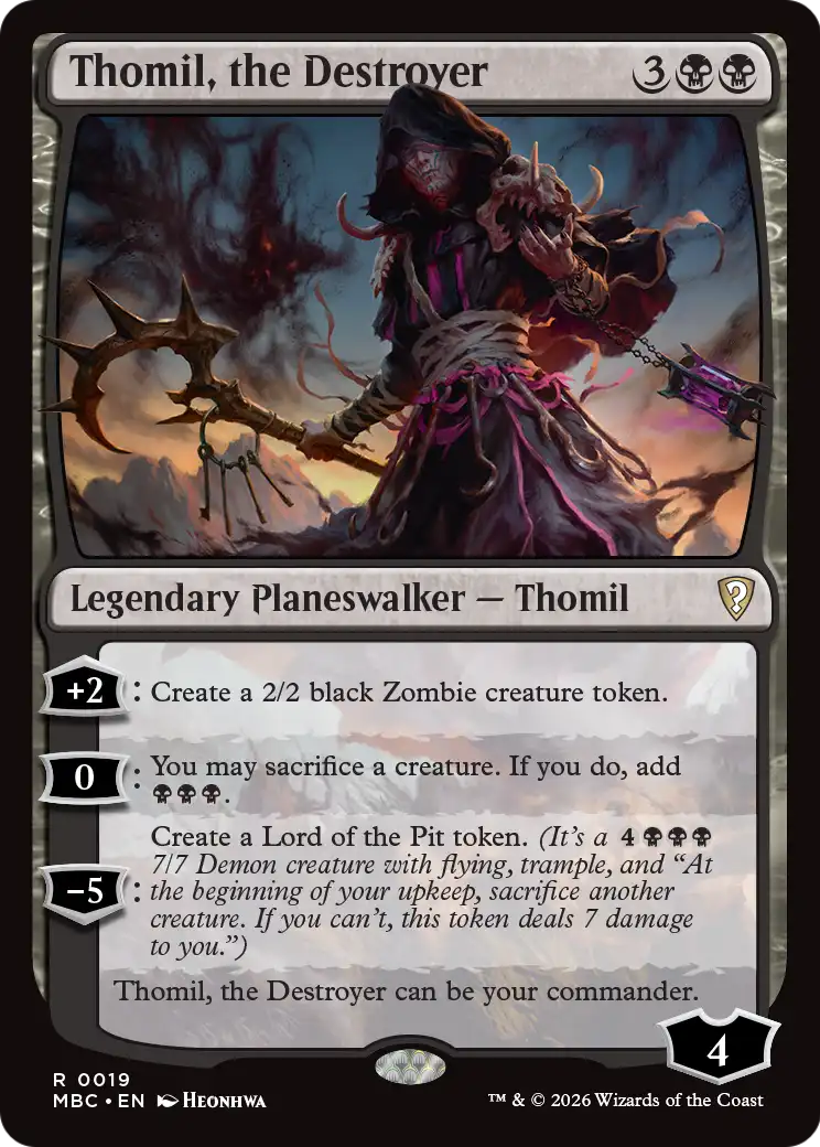 Thomil, the Destroyer [Mystery Booster: Commander Edition] | Devastation Store