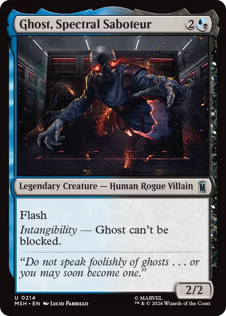 Ghost, Spectral Saboteur [Marvel Super Heroes] | Devastation Store