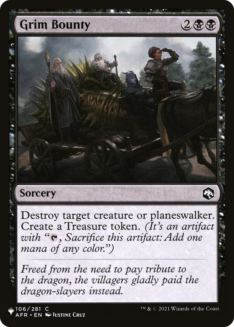 Grim Bounty [The List Reprints] | Devastation Store