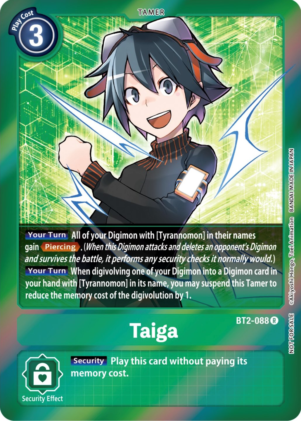 Taiga [BT2-088] (Event Pack 4) [Release Special Booster Promos] | Devastation Store