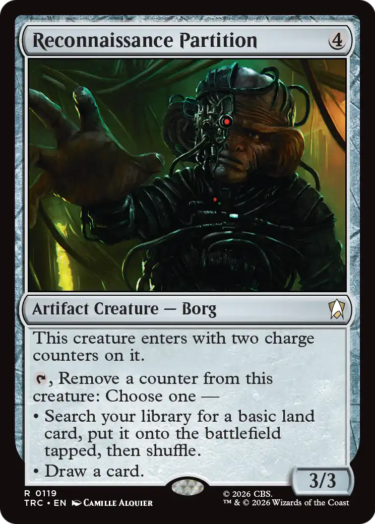 Reconnaissance Partition (Surge Foil) [Star Trek Commander] | Devastation Store