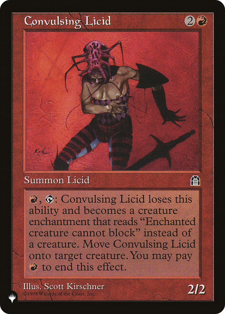 Convulsing Licid [The List Reprints] | Devastation Store