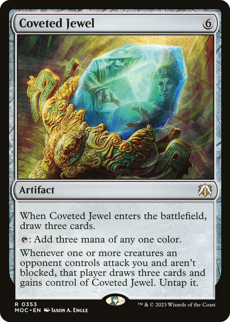 Coveted Jewel (Ripple Foil) [Modern Horizons 3 Commander] | Devastation Store