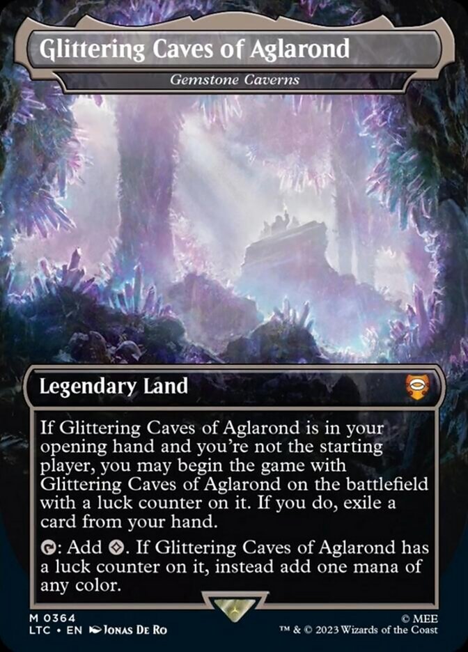 Gemstone Caverns - Glittering Caves of Aglarond [The Lord of the Rings: Tales of Middle-Earth Commander] | Devastation Store