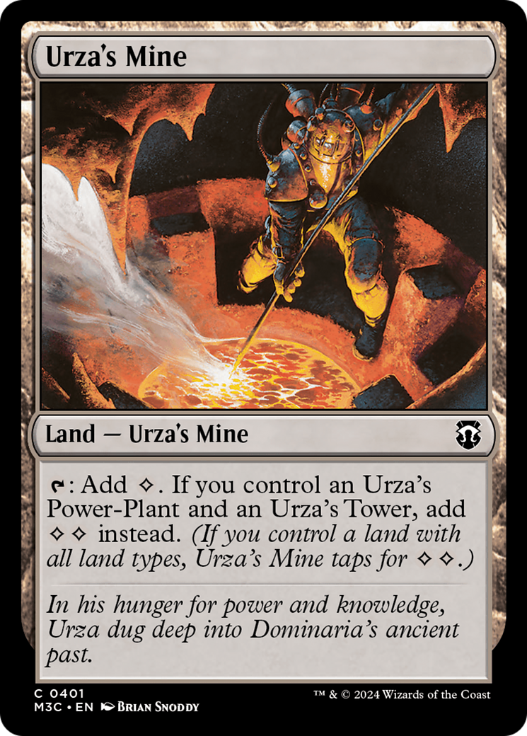 Urza's Mine (Ripple Foil) [Modern Horizons 3 Commander] | Devastation Store