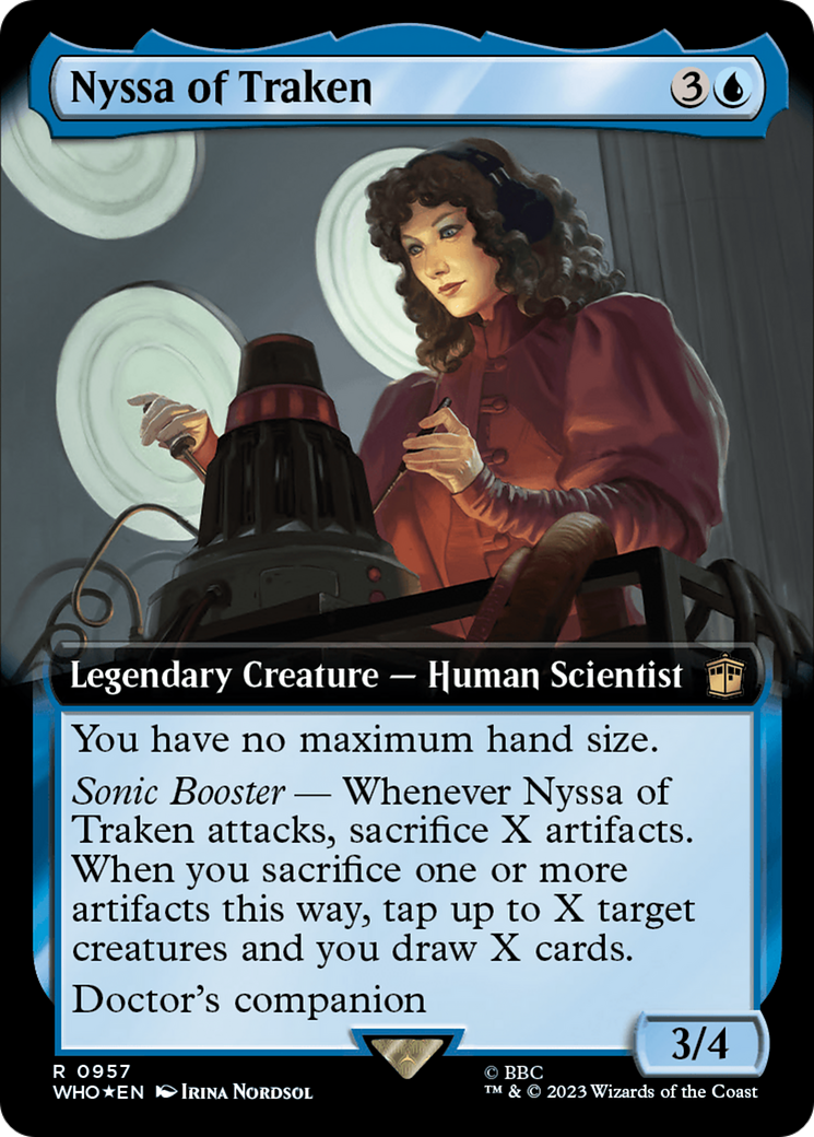 Nyssa of Traken (Extended Art) (Surge Foil) [Doctor Who] | Devastation Store