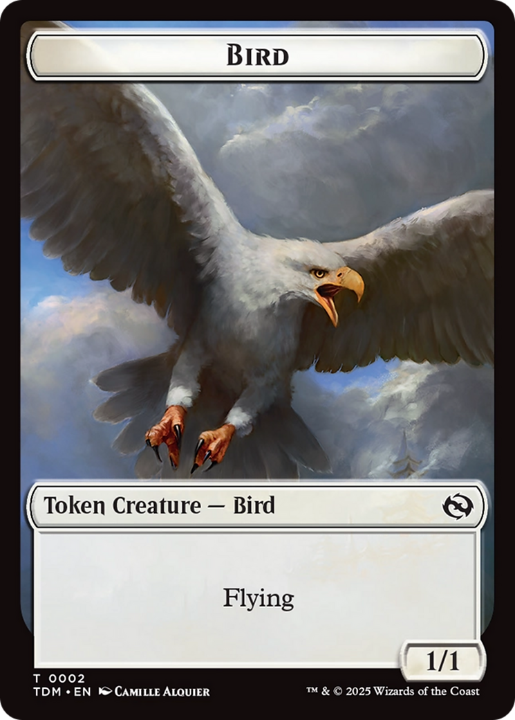 Inkling // Bird Double-Sided Token [Tarkir: Dragonstorm Commander Tokens] | Devastation Store