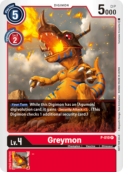 Greymon [P-010] [Promotional Cards] | Devastation Store
