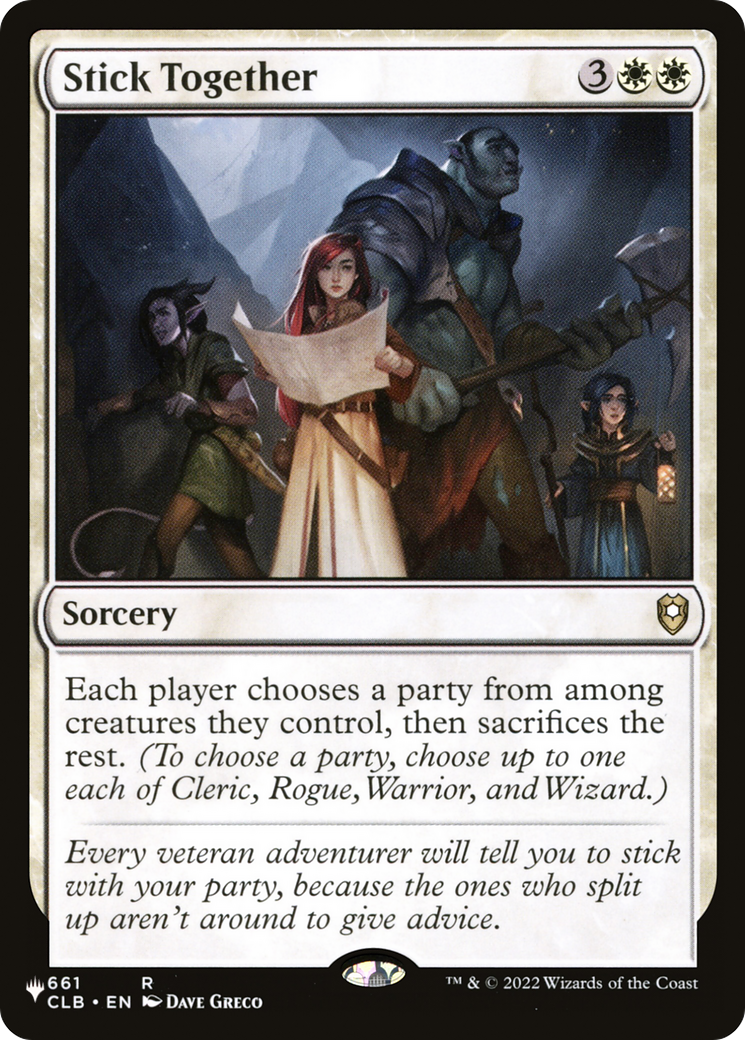Stick Together (CLB) [The List] | Devastation Store