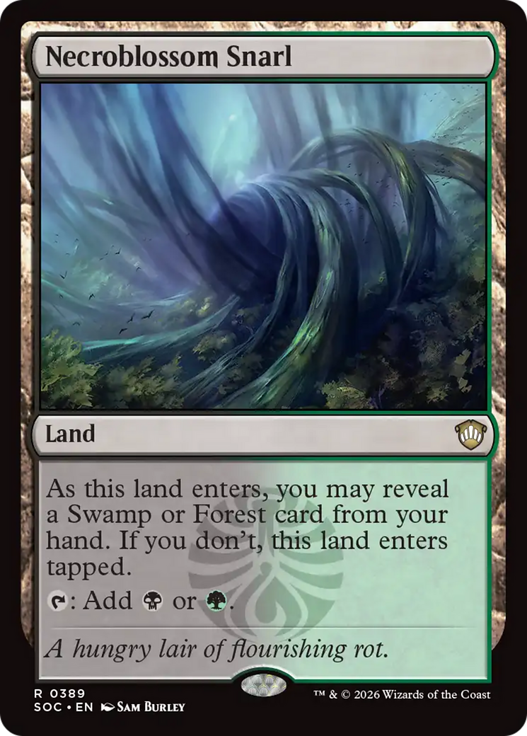 Necroblossom Snarl [Secrets of Strixhaven Commander] | Devastation Store