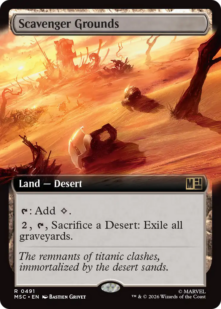 Scavenger Grounds (Extended Art) [Marvel Super Heroes Commander] | Devastation Store