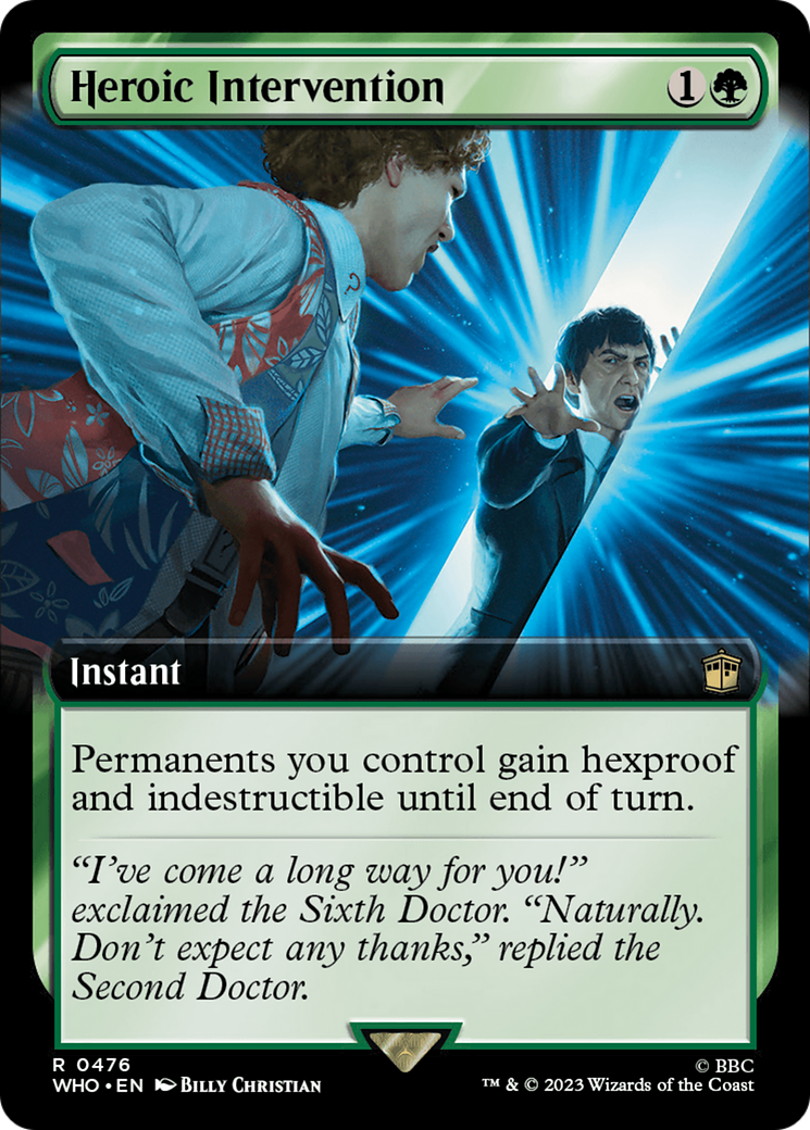 Heroic Intervention (Extended Art) [Doctor Who] | Devastation Store