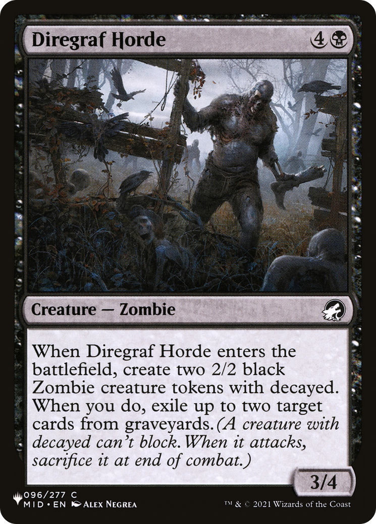 Diregraf Horde [The List Reprints] | Devastation Store