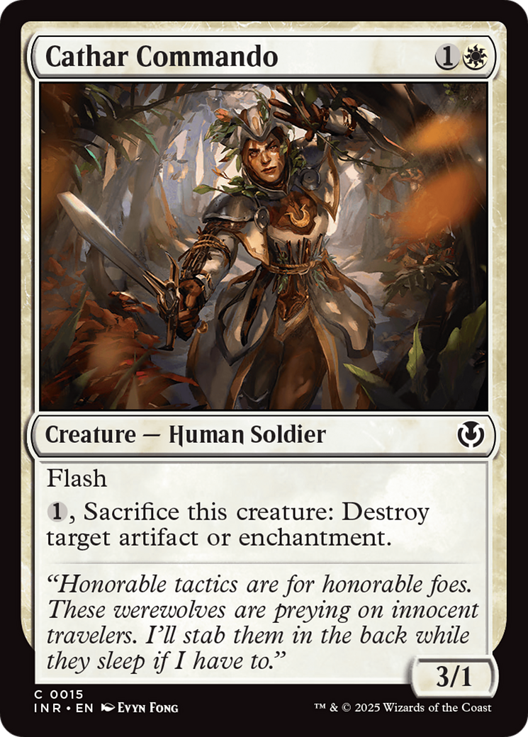 Cathar Commando [Innistrad Remastered] | Devastation Store