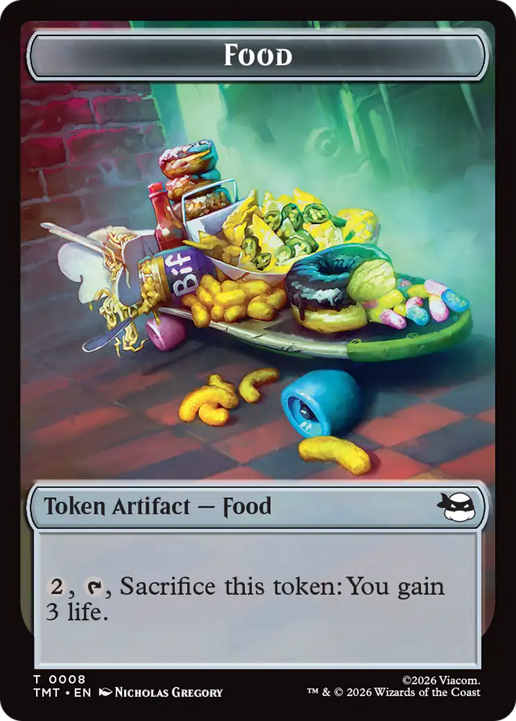 Rat // Food Double-Sided Token [Teenage Mutant Ninja Turtles Tokens] | Devastation Store