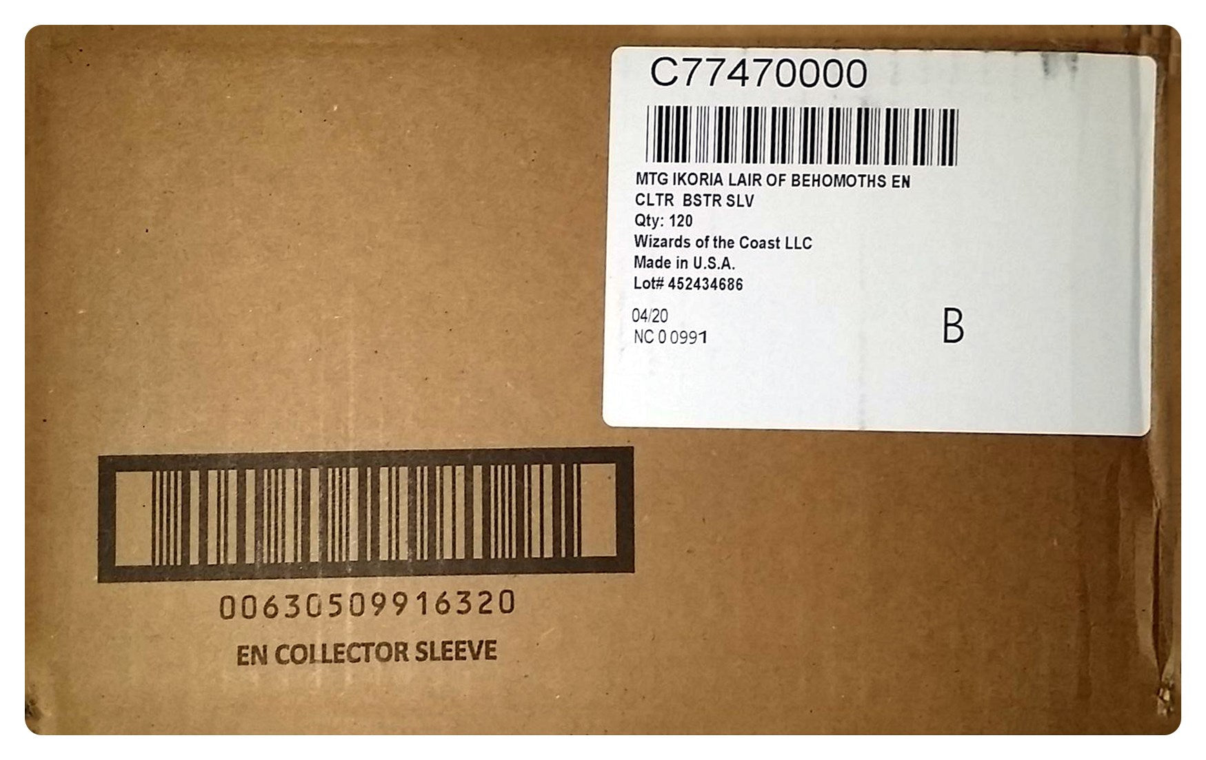 Ikoria: Lair of Behemoths - Collector Booster Pack Case (Sleeved) | Devastation Store