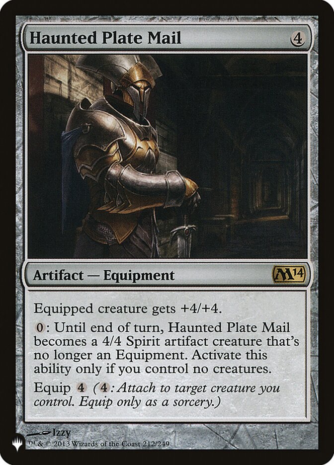 Haunted Plate Mail [The List] | Devastation Store