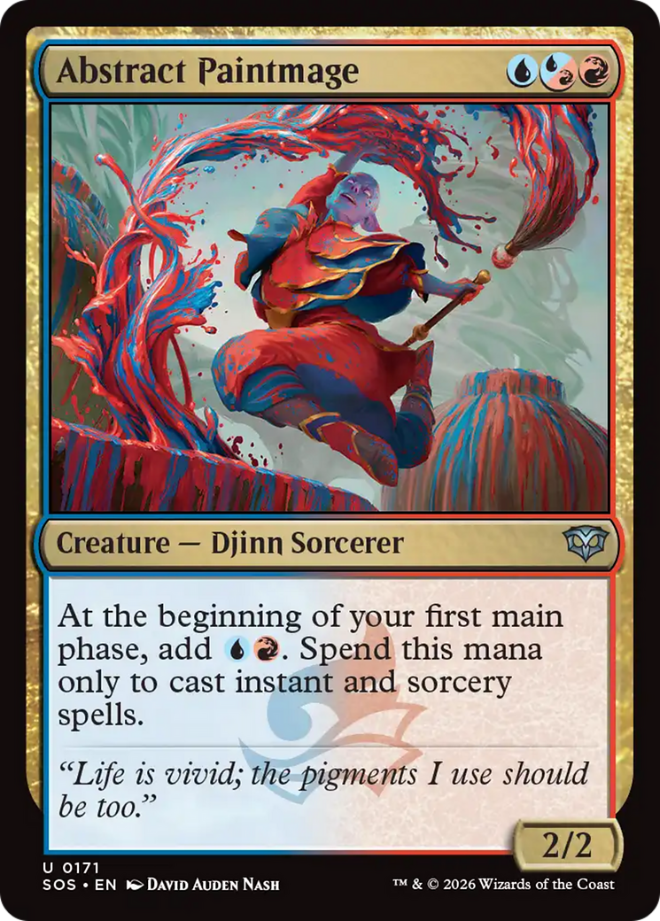 Abstract Paintmage [Secrets of Strixhaven] | Devastation Store