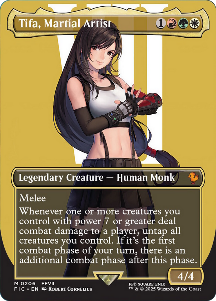 Tifa, Martial Artist (Borderless) [FINAL FANTASY Commander] | Devastation Store