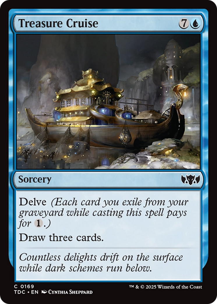Treasure Cruise [Tarkir: Dragonstorm Commander] | Devastation Store