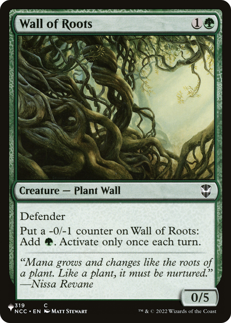 Wall of Roots [The List Reprints] | Devastation Store