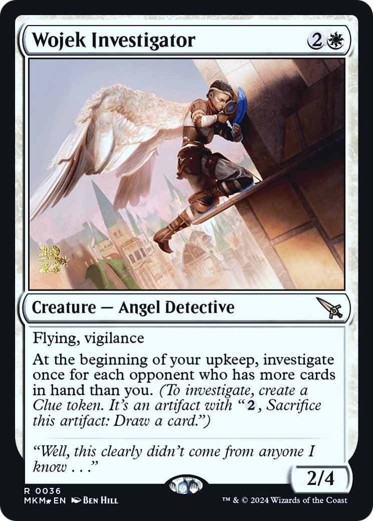 Wojek Investigator [Murders at Karlov Manor Prerelease Promos] | Devastation Store