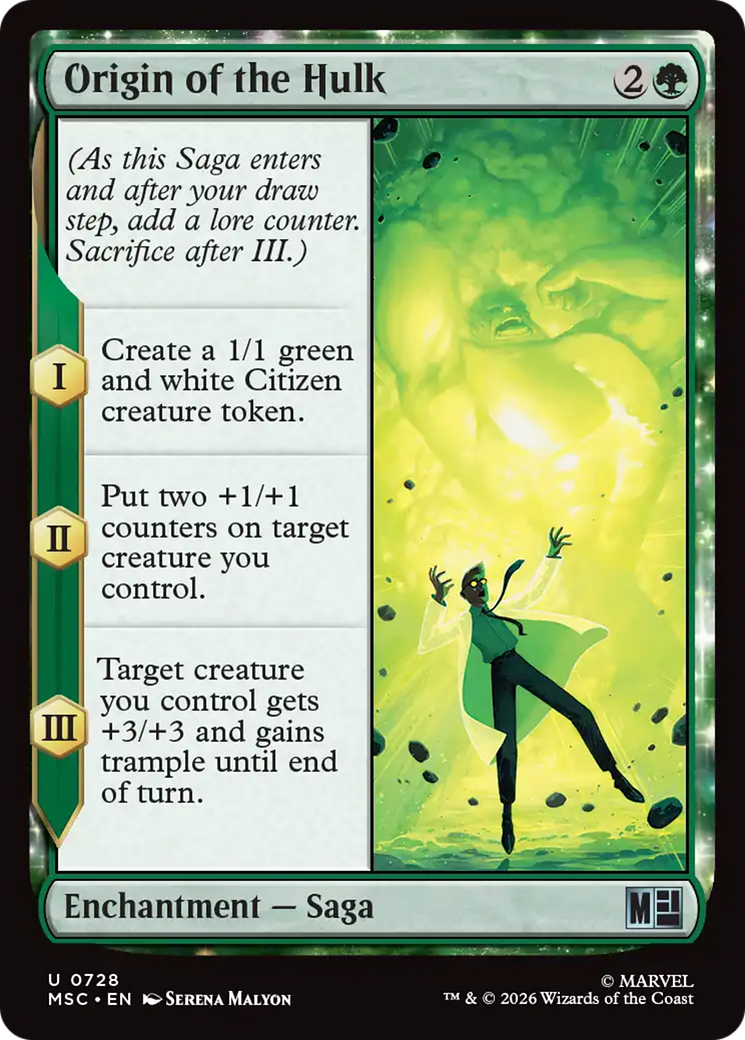 Origin of the Hulk [Marvel Super Heroes Commander] | Devastation Store