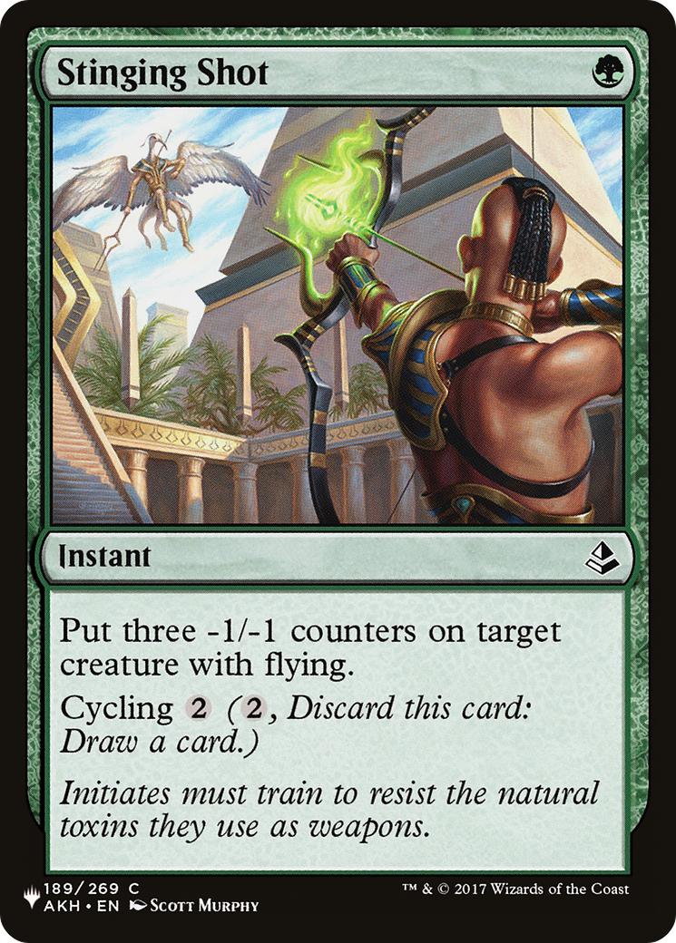 Stinging Shot [The List Reprints] | Devastation Store