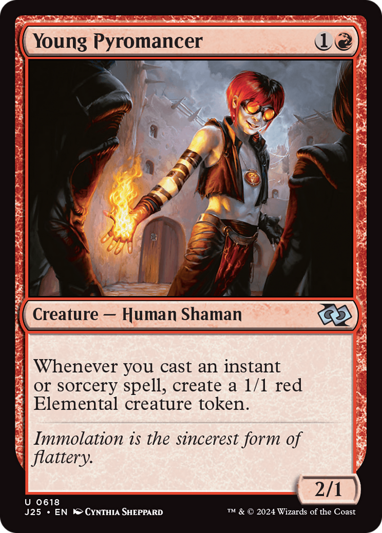 Young Pyromancer [Foundations Jumpstart] | Devastation Store