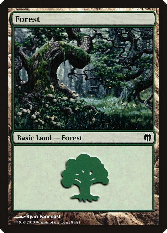 Forest (81) [Duel Decks: Heroes vs. Monsters] | Devastation Store