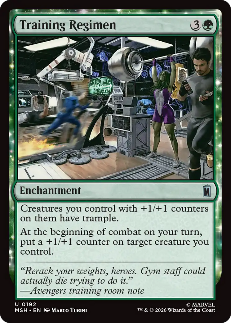 Training Regimen [Marvel Super Heroes] | Devastation Store