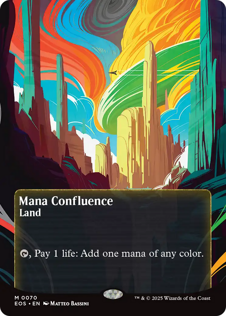 Mana Confluence (0070) (Borderless) [Edge of Eternities: Stellar Sights] | Devastation Store