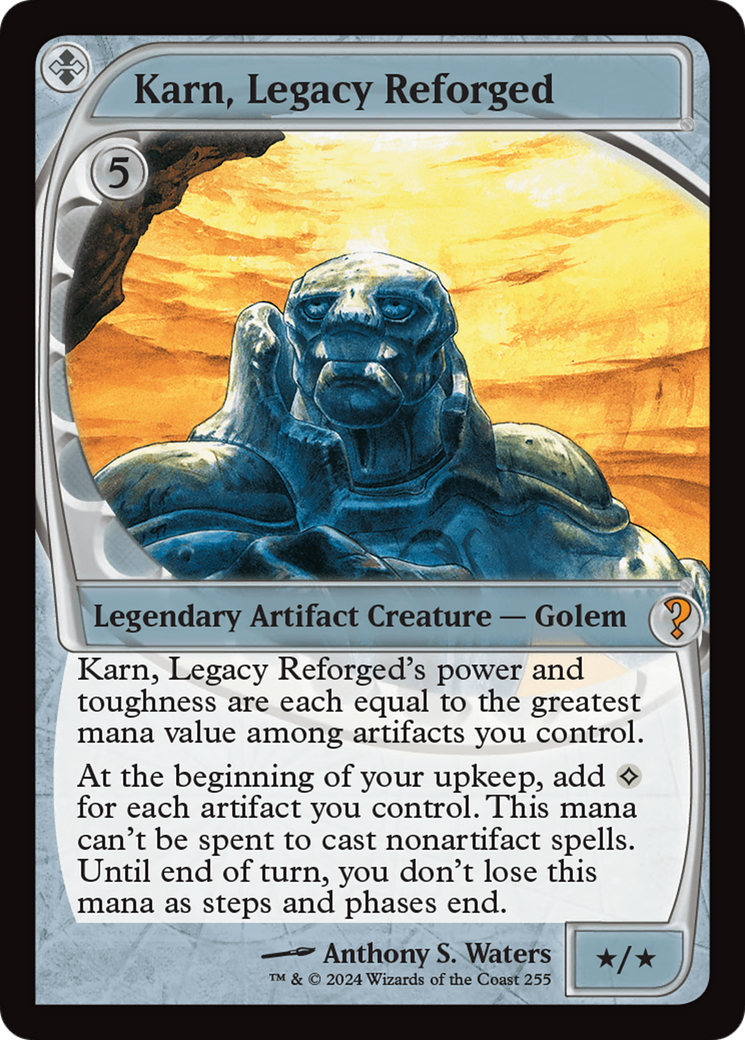 Karn, Legacy Reforged (Future Sight) [Mystery Booster 2] | Devastation Store