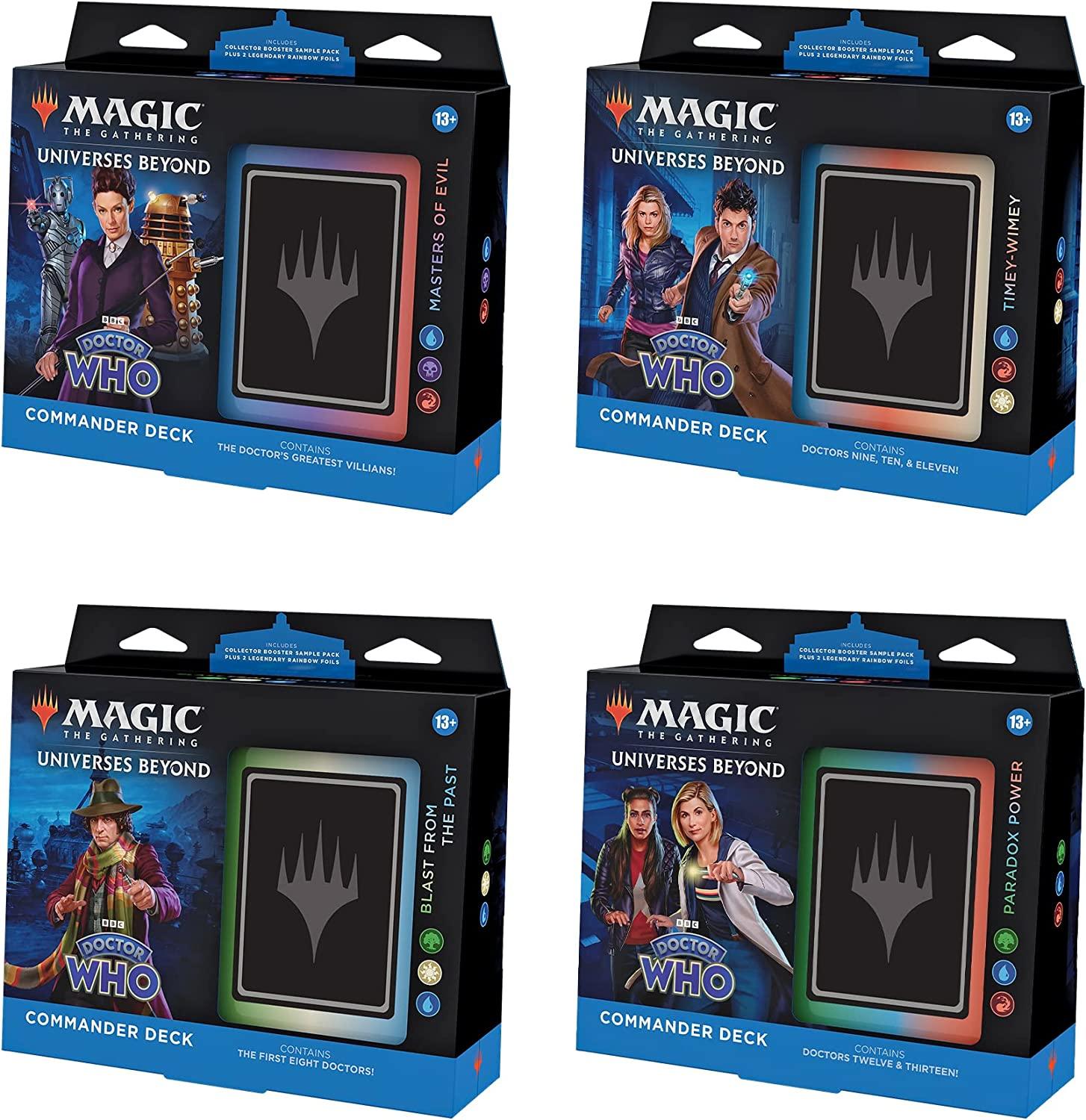 Doctor Who - Commander Deck Display | Devastation Store