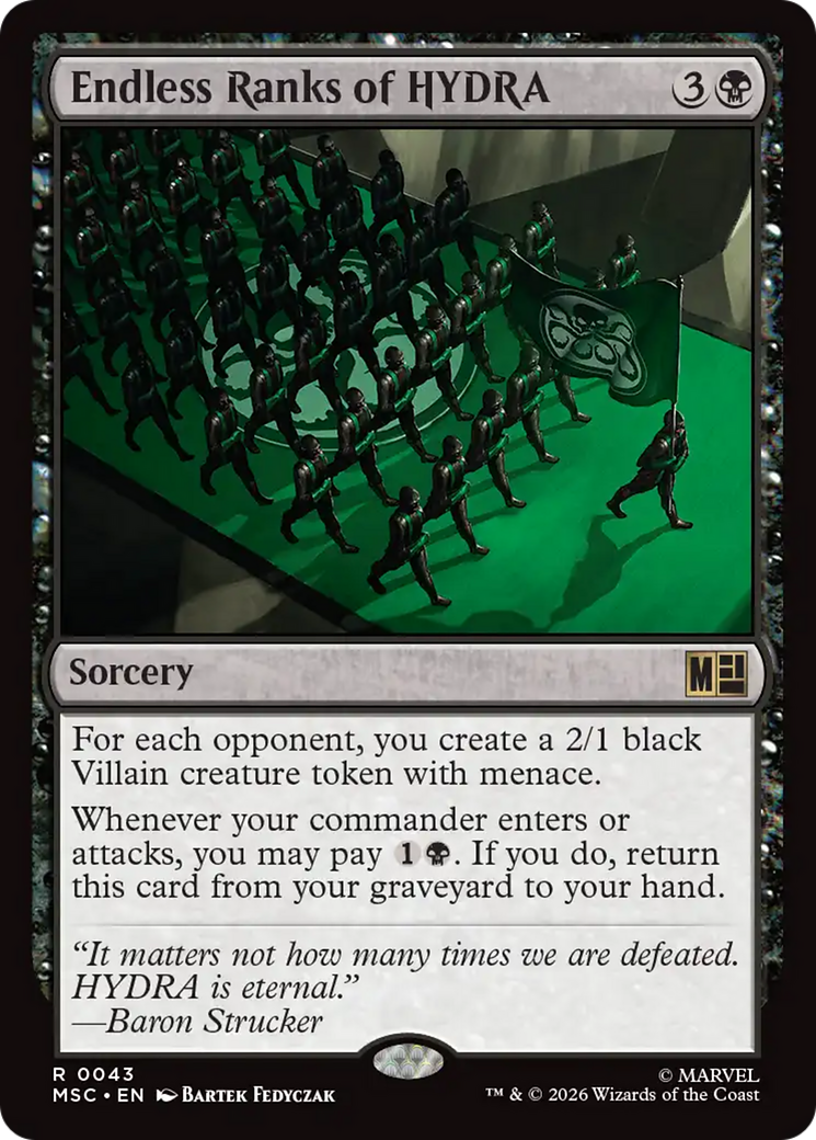 Endless Ranks of HYDRA [Marvel Super Heroes Commander] | Devastation Store