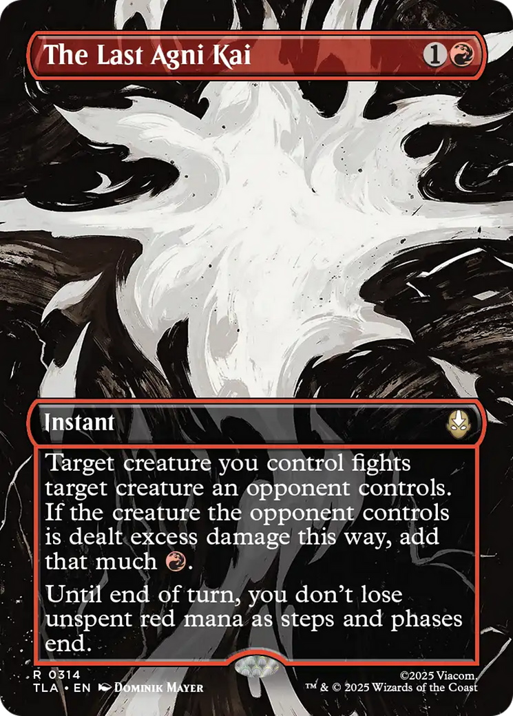 The Last Agni Kai (Borderless) [Avatar: The Last Airbender] | Devastation Store